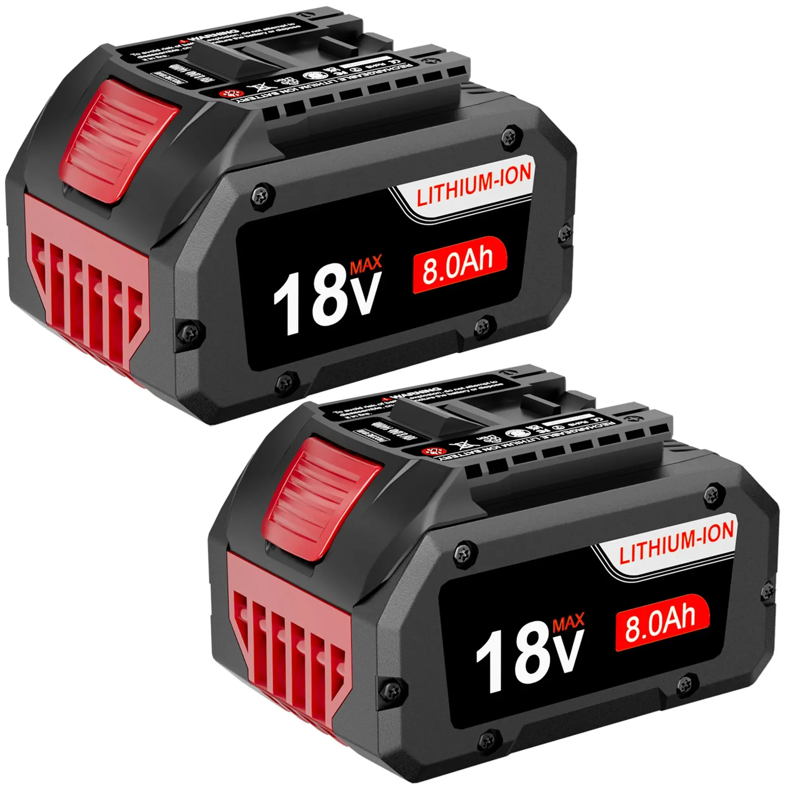 2x 8.0Ah Batteries