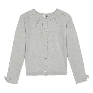3 POMMES Bows and Sparkles Cardigan