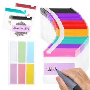 Clear Pill Storage Bags with Labels,7-day Reusable Zipper Pill Organizer, Portable Daily Pill Pouches for Travel, Multipurpose Home Organizer for Medicine & Small Item, Healthcare, weekly Vitamin Organizer, cute pill case