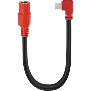 12V Type C Heated Jacket Battery Charger Cable, Step-Up Adapter Battery Cable for Milwaukee M12, Makita, Snap-on, Metabo, Craftsman, AEG Gear – Type-C Step Up Charging for 12V Heated Jackets