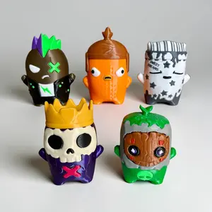 New Sprite Figures - Video Game Inspired Fish Skeleton Earth Punk Novelty Dream Toy Figures