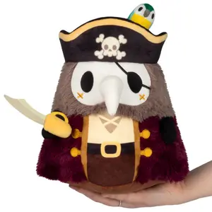 Mini Squishable Pirate Plague Doctor Plush Toy