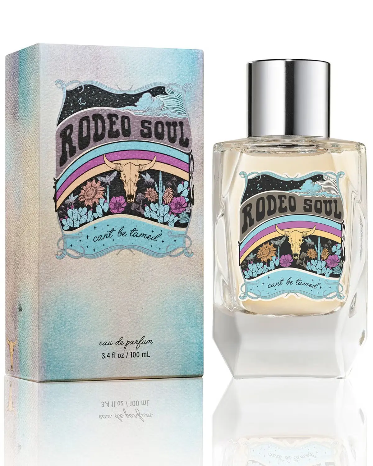 Tru Western Rodeo Soul Women’s Eau de Parfum Spray for Women, Golden Pear, Jasmine, Musk Crystals, Praline & Cedarwood, 3.4 fl oz (100 ml)