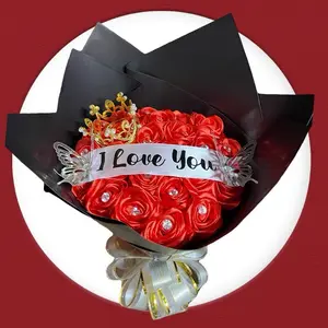 25 red rose bouqet