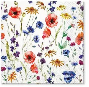 Field Flowers 20 Lunch Napkins