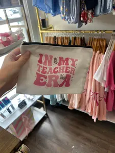 In My Teacher Era Zip Pouch: Butterfly
