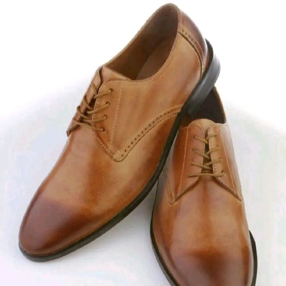Frederico Leone Tuxedo Shoes "Hudson" Tan