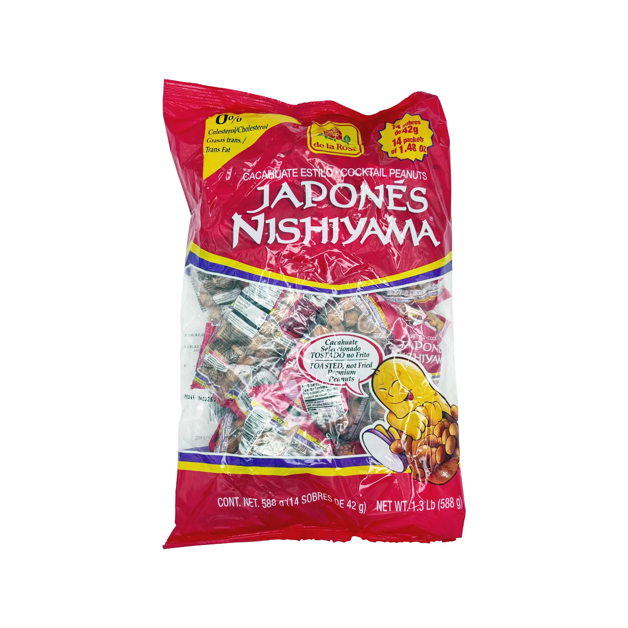 De La Rosa Cacahuates Estilo Japones Japanese Style Cocktail Peanuts Nishiyama 14 Packs Salty Savory Roasted De La Rosa Cacahuates Estilo Japones Japanese Style Cocktail Peanuts Nishiyama 14 Packs Salty Savory Roasted