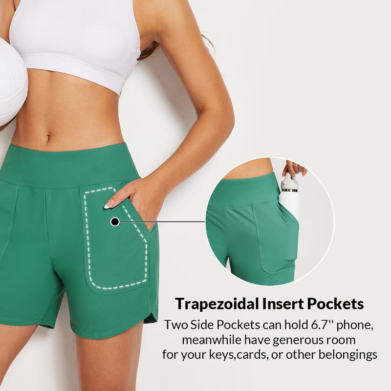 baleaf Women's 3''/5"/7''/9'' High Waisted Lightweight Board Shorts Swim/Running/Workout Quick Dry with Pockets Tankini Bottoms Bathing Suits Plus Size Bermuda Shorts baleaf Women's 3''/5"/7''/9'' High Waisted Lightweight Board Shorts Swim/Running/Workout Quick Dry with Pockets Tankini Bottoms Bathing Suits Plus Size Bermuda Shorts