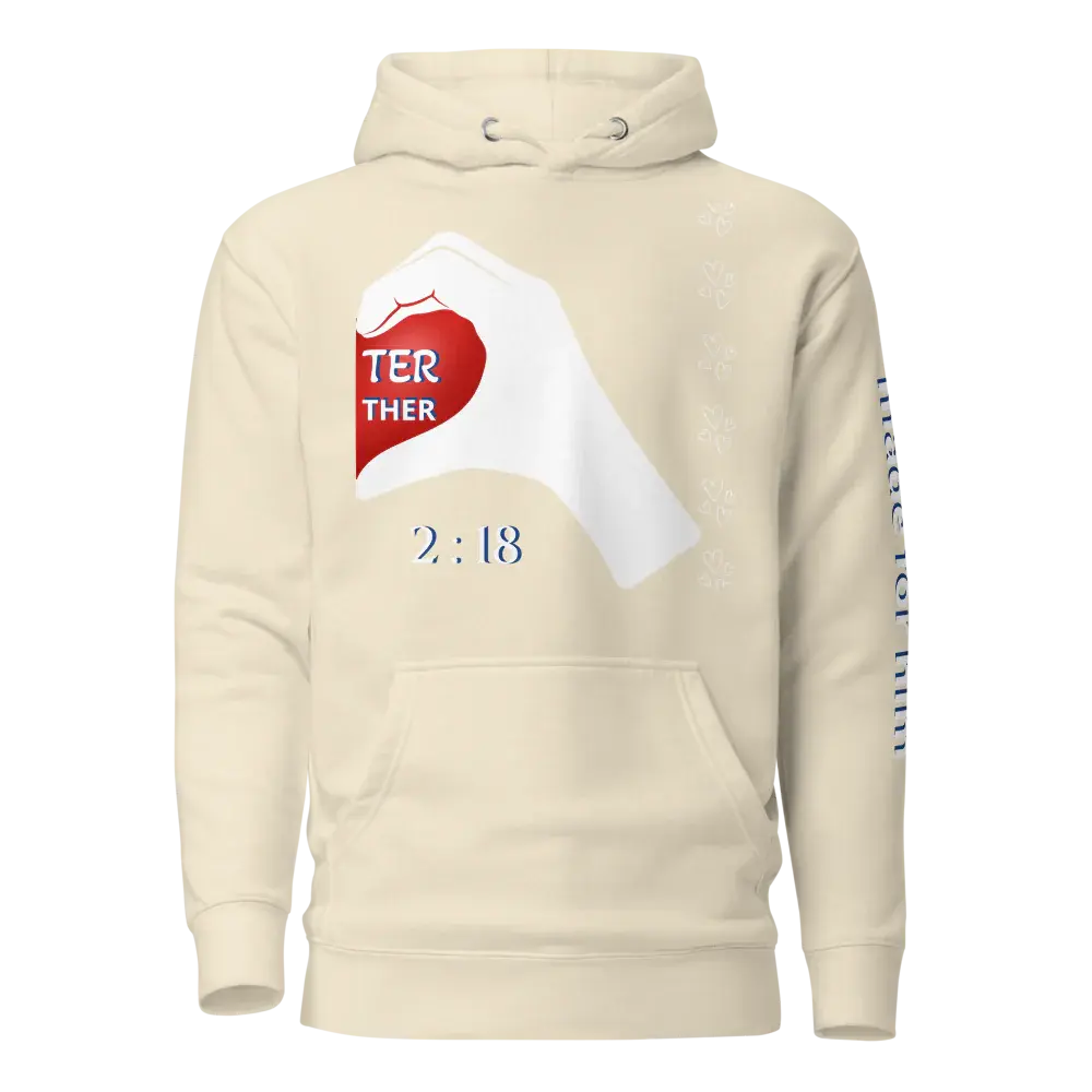 "Better Together-Made for Him" Couples Hoodie Pt Two - Unisex Premium Hoodie | Cotton Heritage matching  hoodies apparel