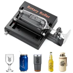 Universal Rotary Roller for Engraving Cylindrical Objects Cups Mugs Compatible with WAINLUX & GORIFEI