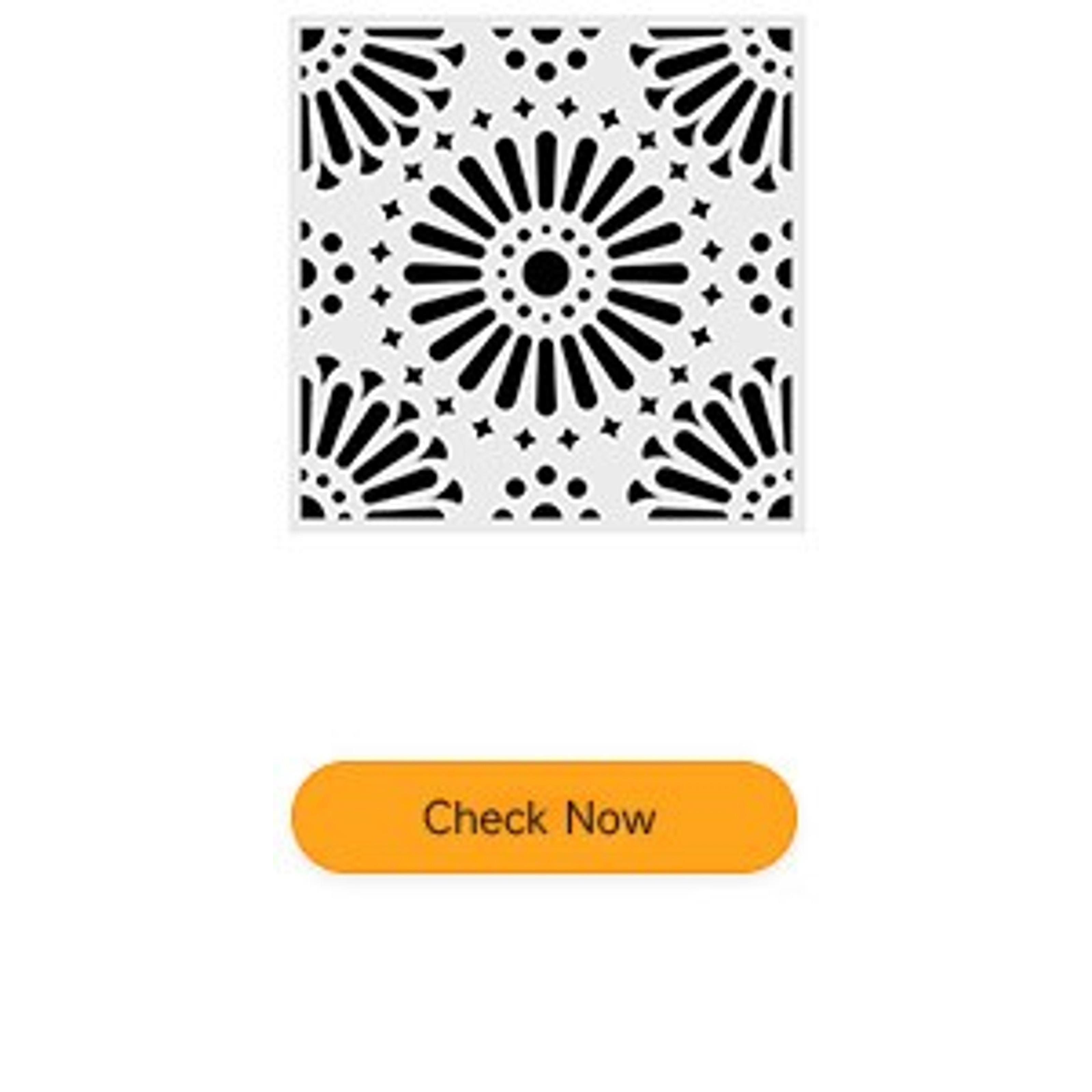 Wall Stencils for Painting Large Pattern 12" x 12", Reusable Large Floor Stencils, Simple Tile Stencils for Decor (NS10)