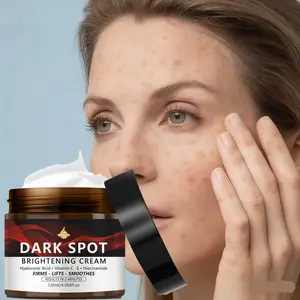 Korean Whitening Cream 120g, Enriched with Vitamin C & Niacinamide, Moisturizing & Firming Skin Care for Dry Sensitive Skin Gift Idea, Firming Rejuvenating Skin, Face Tightening Cream