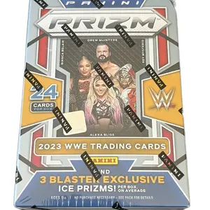 2023 Panini Prizm WWE Blaster Box - Ice, Silver or Green Pulsar Prizm - Limited Edition