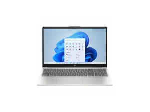 HP 15-fd0000 15-fd0522nr 15.6" Notebook - HD - Intel N-Series N200 - 4 GB - 128 GB Flash Memory - Natural Silver - Intel Chip - 1366 x 768 - Windows 11 Home - Intel UHD Graphics - Front Camera/We