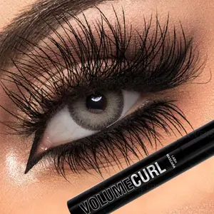 1PC Mascara - Voluminous Mascara - Lengthening, Volumizing & Curling - Non-Smudging, Long-Lasting Wear for Stunning Eye Makeup, Smooth Application