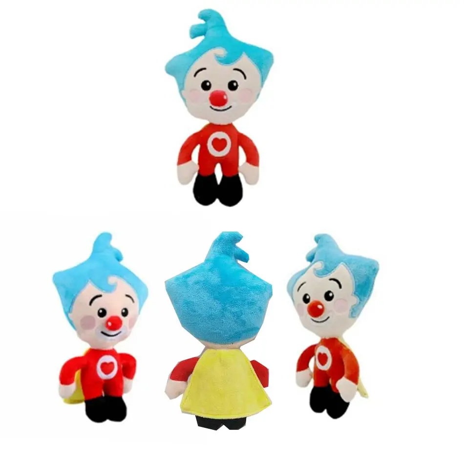 Plush Plim Clown Stuffed Toy - Unisex Cute Kawaii Stuffed Animal for 8-10 Years Kids, Stress Relief Classic Novelty Toy