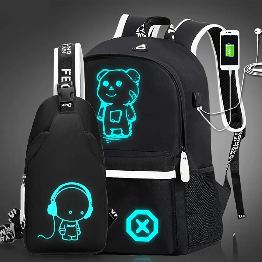 30031 Black And White Bear +3295 Black