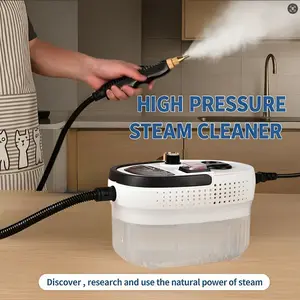 2026 Upgraded Version Car Steam Cleaner, High Temperature Steam Cleaner for Car, Car Cleaning Tool for Air Conditioner, Kitchen & Home, Car Cleaning Kit, Cleaning Supplies, Gift Sets for Men, Removal Stains, House Cleaning Tools, Men Gifts(White，Red）