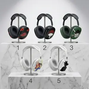 Akatsuki AirPods Max Cover, Anime Headphone Case for AirPods Max, Red Cloud Protective Headphones Cover, Otaku Gift