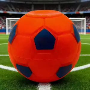 5-Pack Retro Creative Stress Relief Finger Gyroscope Toy, 35mm Venting Pressure Football Fidget Spinner, Relaxation Toys