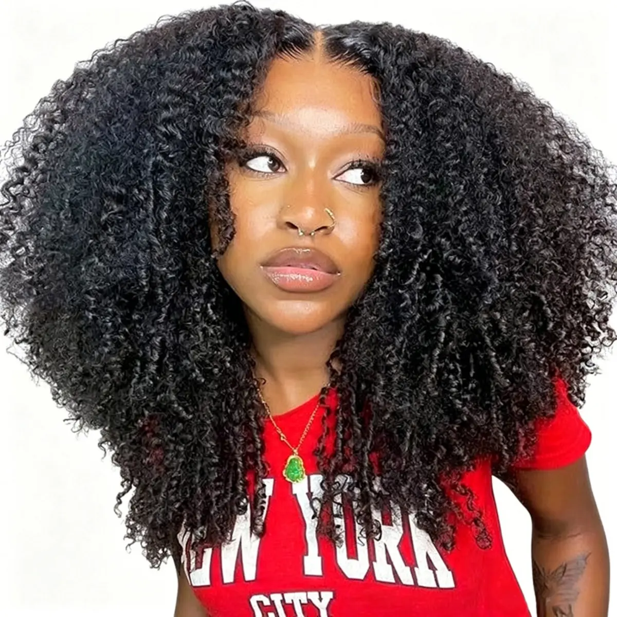 M-cap Kinky Curly 9x6 HD Lace Scalp Lace Wear Go Glueless Wig Pre-Bleached Tiny Knots Pre-Plucked Natural Hairline BGMgirl Hair #SummerVibes, Natural Looking Wig, Pre Plucked Wigs