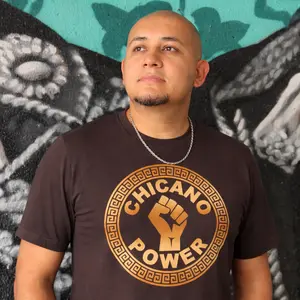 Chicano Power - Men’s T-Shirt | Brown Pride Apparel by Chicano Threads
