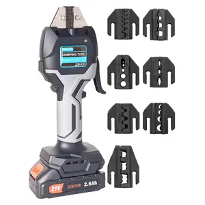 AMZCNC Electric Crimping Tool Set Electric Wire Crimper - Heat Shrink, Nylon, Insulated Flag, Non-Insulated Connectors