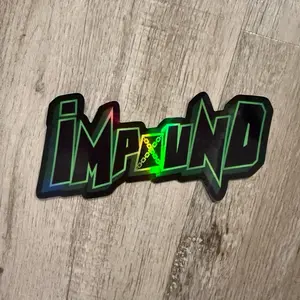 Impound Holo Stickers