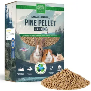 Pine Pellet Bedding for Rabbit & Hamster - Small Animal Bedding - 20lbs