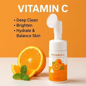 Vitamin C Bubble Cleansing Mousse – Deep Cleanse Facial Foaming Wash