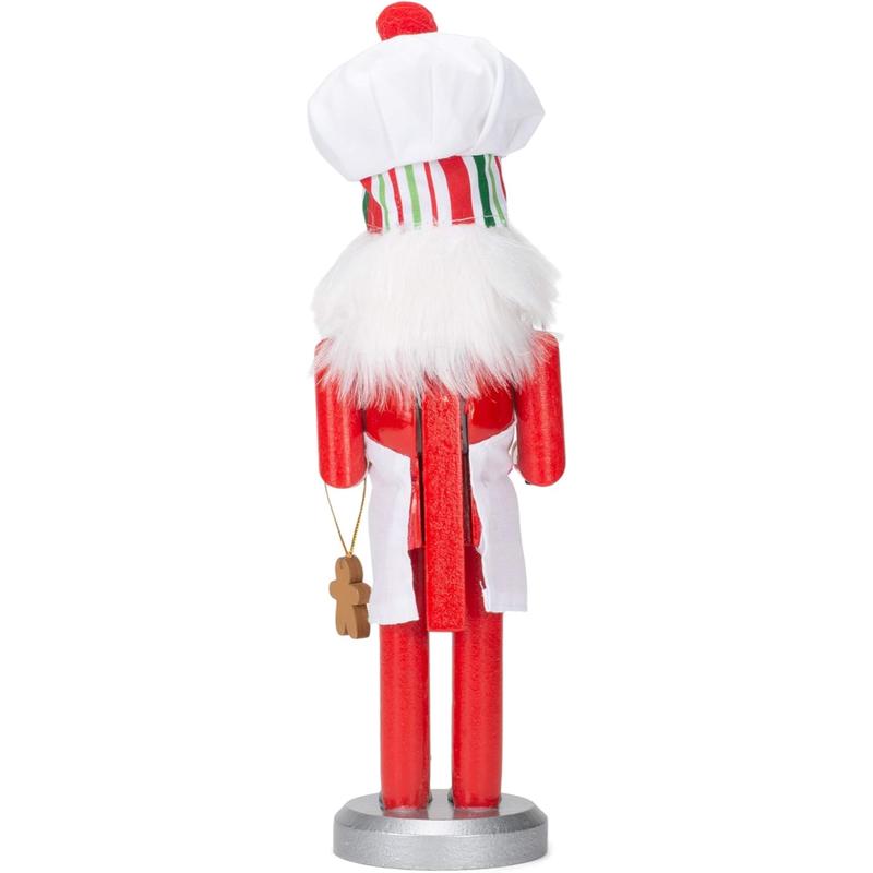 Kurt Adler 10-Inch Wooden Chef Christmas Nutcracker