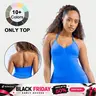 [SIZE UP 1-2] DEEFY Impact Longline Strappy Top Fitness Sports Yoga Impact Gymwear Tanks Women Workout Sportswear Activewear Outdoor Running Tops