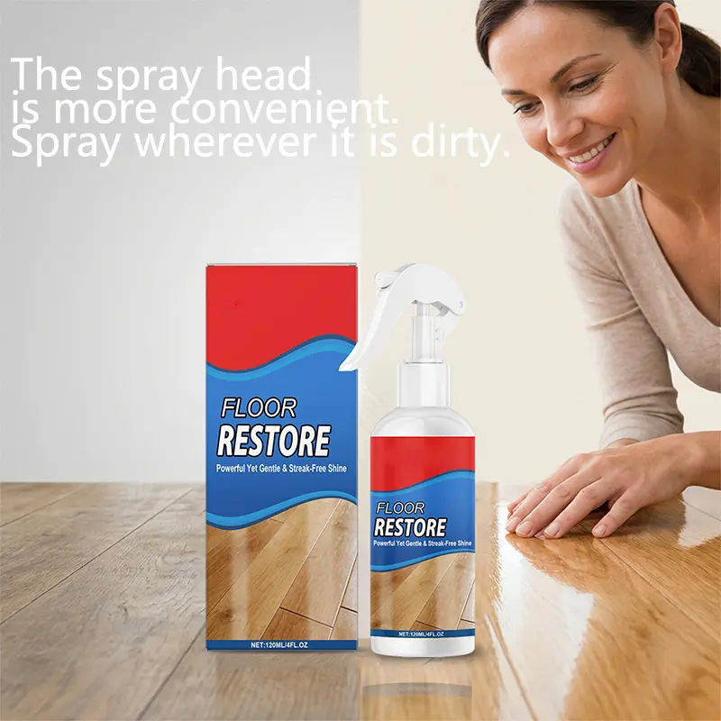 Home Supplies Floor Cleaner - Anti-Scratch Polyethylene Formula, Scratch Repair, Shine Enhancing, Wear-Resistant All-Surface Polishes for Gentle Household Floor Maintenance