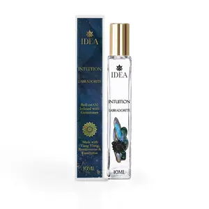 IDEA Boutique; Labradorite - INTUITION Essential Oil Roller Aromatherapy Therapeutic Wellness Treatment Solution