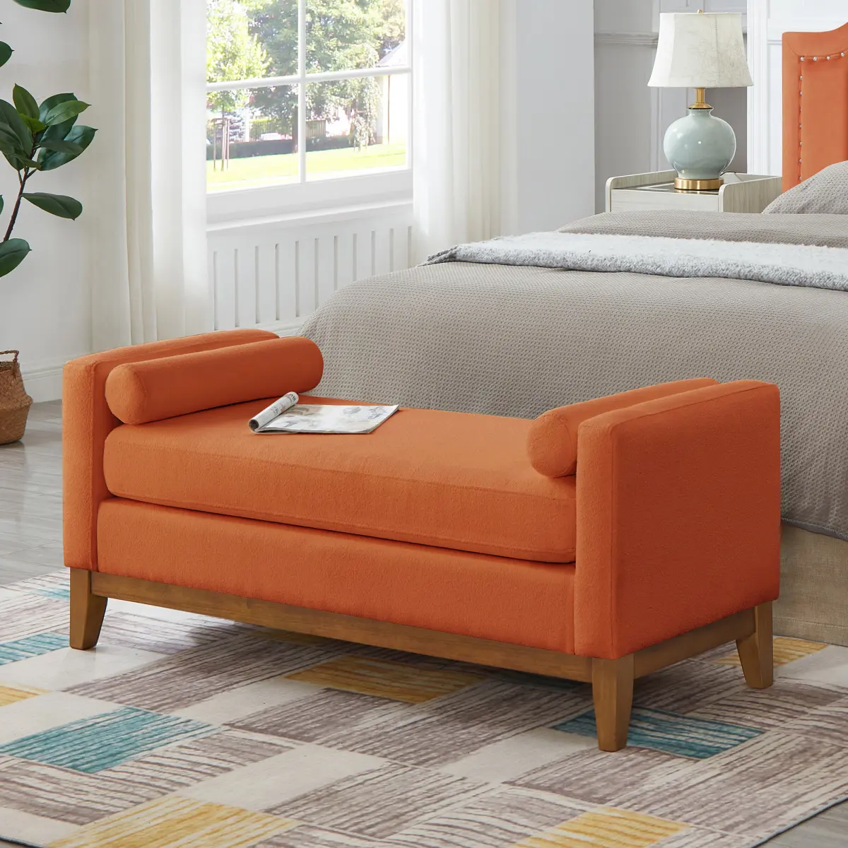 Orange + Boucle + Foam