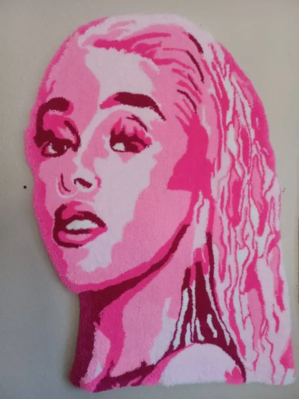 Female Rapper Rug - Soft and Cozy Carpet for Your Home