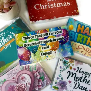 Fun This or That Gift Ideas for Every Occasion Scratch Off Cards that Decide What Adventure Awaits Perfect for Birthdays Valentine's Day Christmas and More