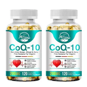 2 Pack CoQ10 200mg Softgels - Ultra High Absorption Coenzyme Q10 Supplements - Antioxidant Supplement for Vascular and Heart Health & Energy Production - 2 Month Supply