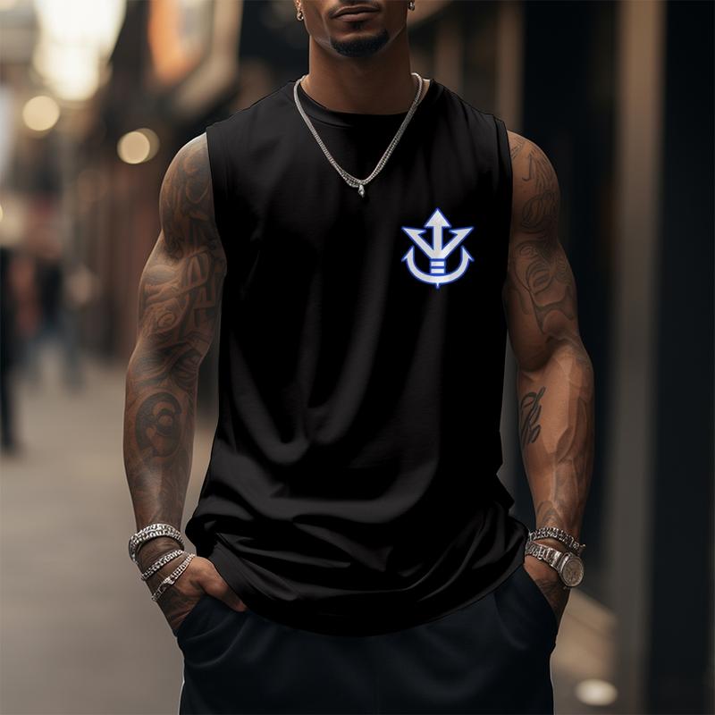 Top Rated 80s 90s Dragon Ball DBZ Goku saiyan goku black Oversized streetwear singlet muscle cotton outfits men summer men's graphic tees Fits vacation outfits Anime tank tops men gifts