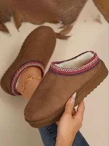 New Women's Winter Slippers, Anti slip slippers, Soft Comfortable Casual Home Shoes, Warm Indoor Outdoor Footwear for Fall & Winter, Gifts For Women