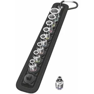 Wera 05003880001 1/4" Drive Metric Sockets - On Storage Belt (10 Piece)