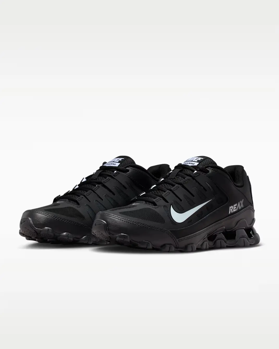 Women's Nike Reax 8 TR Mesh Black White Training Walking Running Sneakers IO2400 033