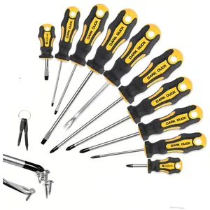 Professional Magnetic Socket Set with Magnetic Head Design, Chrome Vanadium Steel, Impact Resistant Sae and Metric Specifications