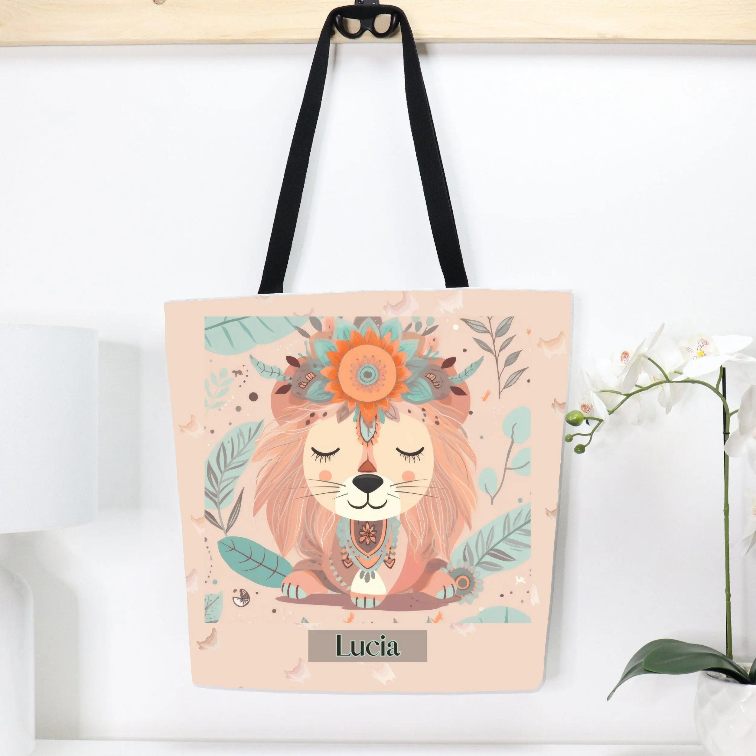 Personalized tote overnight bag sleepover kids school bag kinder bag birthday gift diaper bag  travel carry on preschool back to school