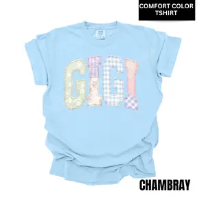 GIGI Patchwork Comfort Color T-Shirt