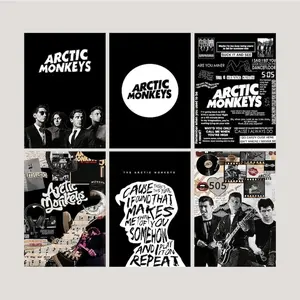 Arctic Monkeys Poster, Vintage Music Poster, Concert Poster