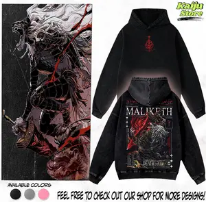 Retro Limited Vintage High quality Maliketh II | Hoodie | T-Shirt | The Black Blade Elden Ring Collection Game, inspried merch and gift washed Tee, Gift For Gamer, boyfriend christmas gifts