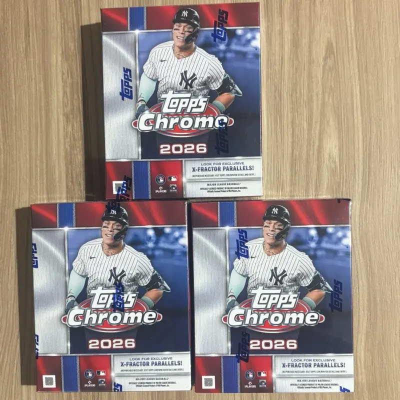 Break #17 PYT 2026 Topps Chrome Baseball, 3x Megas