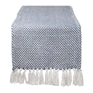 Design Imports 15" x 108" Woven Table Runner
